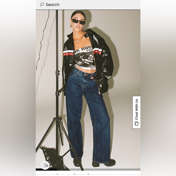 Princess Polly x PacSun Cargo Jeans - Picture 2 of 4